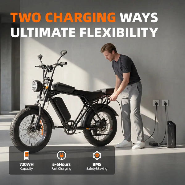 Aairsk Fat Tire Electric Bike — product view 3