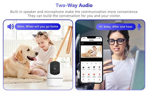 Tuya 5G WiFi IP Camera Indoor 6MP Auto Tracking 6x Zoom Night Vision - stepyours.com