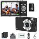 4K Vlogging Camera 42.4MP Sensor With 2.8 Inch Screen Camcorder For Photography - stepyours.com
