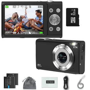 4K Autofocus Vlogging Camera 42MP With Two Point Eight Inch Screen Camcorder - stepyours.com