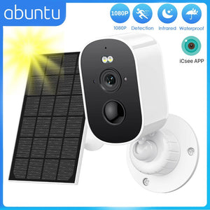 1080P Solar Outdoor WiFi Camera - PIR Motion Alarm and Cloud Storage.add Hooks - stepyours.com