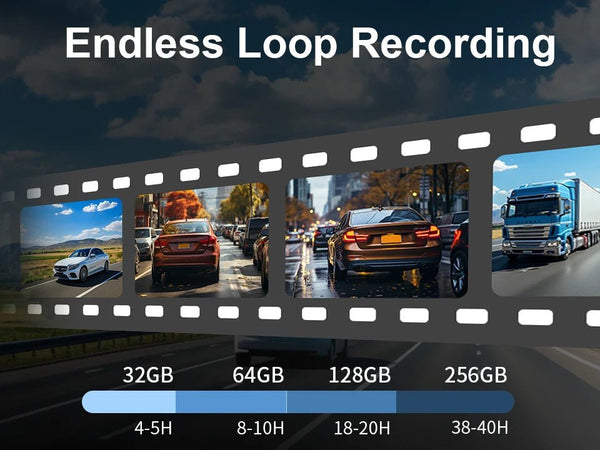 1440P KAWA D6 Car Dash Cam With WiFi App Voice Control WDR Night Vision - stepyours.com