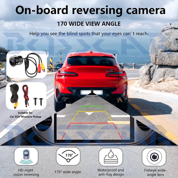 Car Rear View Camera 170 Degree Infrared Night Vision Waterproof Reversing - stepyours.com