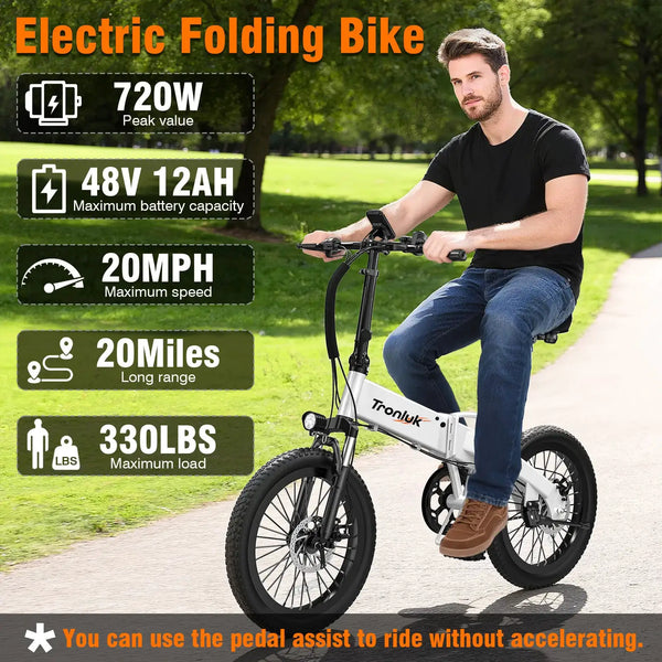 Foldable Electric Bike For Adults — product view 2