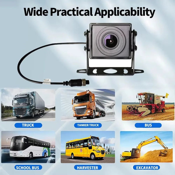 AHD 1080P Rear View Backup Camera for Trucks Buses RVs Waterproof Night Vision - stepyours.com