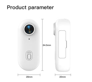4K Mini WiFi Magnetic POV Action Camera for Sports Waterproof Helmet Cam - stepyours.com