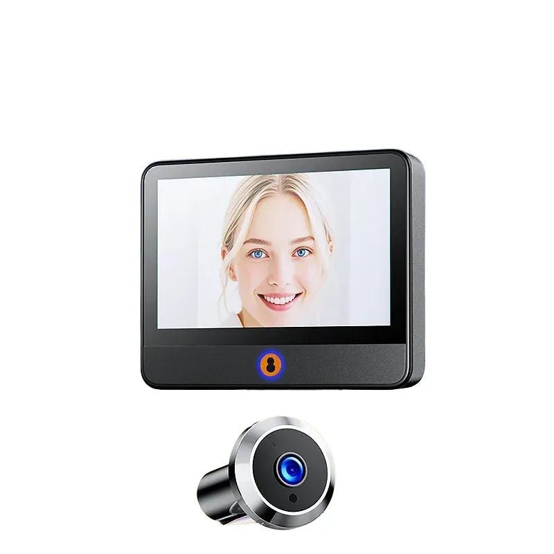 Danmini 4.3 Inch Visual Doorbell Peephole 1080P Camera - stepyours.com