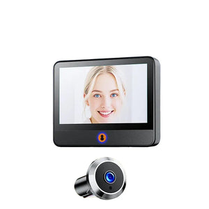 Danmini 4.3'' Visual Doorbell Peephole 1080P Camera App Remote Control Digital Cat Eye Night Vision Outdoor Monitor Door Viewer by stepyours.com
