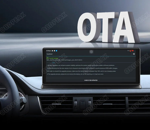 K60 Pro 11.3 Android 14 Screen GPS CarPlay Android Auto Dash Cam 1080P RearView - stepyours.com