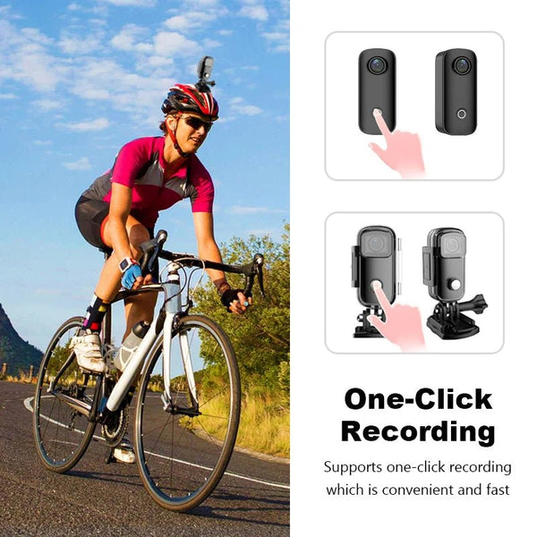 SJCAM C100 Plus Action Camera 4K30FPS 12MP Waterproof 30M WiFi - stepyours.com