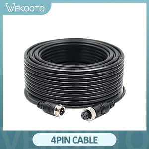 4 Pin Aviation Video Extension Cable 10M for Truck Bus Monitor Camera - stepyours.com