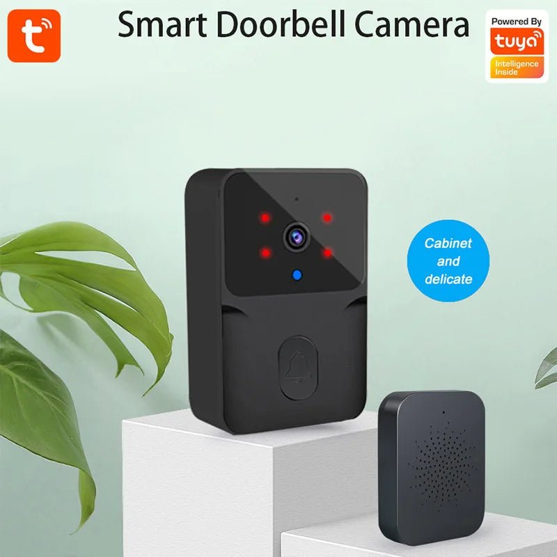 Tuya WiFi Video Doorbell HD Camera With IR Night Vision - stepyours.com