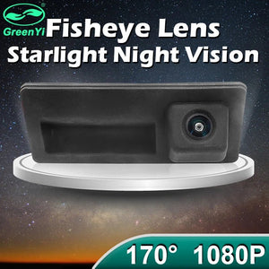 GreenYi 170 Degree 1080P AHD Vehicle Rear View Camera For VW Golf Passat Jetta - stepyours.com
