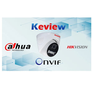 Keview 4K 8MP PoE IP Camera - AI Color Night Vision Indoor Dome Surveillance - stepyours.com