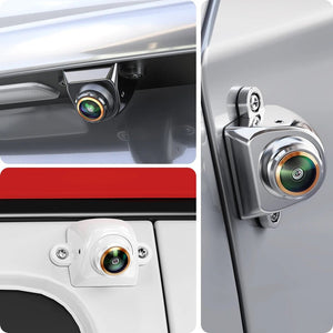 170 Degree Fisheye Rear View Camera Golden Lens Night Vision For Parking Safety - stepyours.com