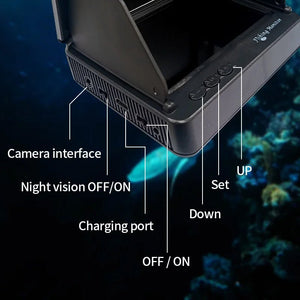 Heerak Handheld Depth Finder Underwater Camera With Night Vision For Anglers - stepyours.com