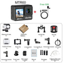 Ourlife 5K 30FPS Action Camera 2 Inch LCD 170 Degree Waterproof Remote Control - stepyours.com