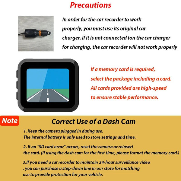 1080P Dual Dash Cam For Cars Front Inside IR Vision Loop Recording Wide Angle - stepyours.com