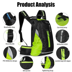 Cycling Backpack Hydration for Riders — product view 4