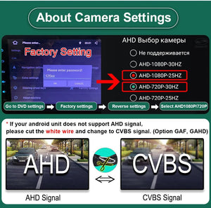 170 Degree AHD 1080P Flip Emblem Rear View Camera For VW Golf 6 7 8 - stepyours.com