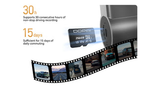 DDPAI MINI Pro 2K Dash Cam WiFi Night Vision DVR With Parking Monitor - stepyours.com
