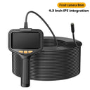 Four Point Three Inch Industrial Endoscope Camera 1080P HD 50m Rigid Cable - stepyours.com
