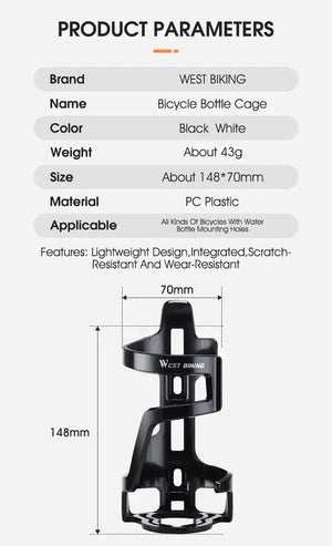 Lightweight Bottle Cage for Cyclists — product view 10