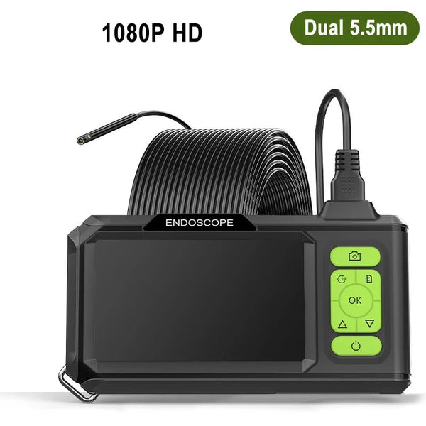 ENWOR Industrial Endoscope 4.3 Inch IPS Screen Autofocus Camera With Triple Lens - stepyours.com