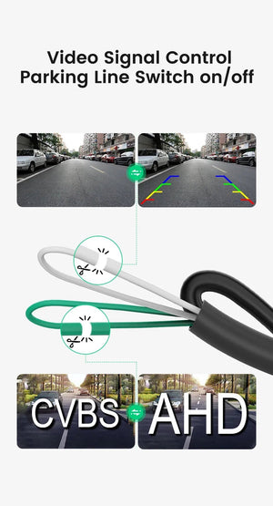Car Rear View Camera AHD 1080P Full HD 170 Wide Angle Night Vision - stepyours.com