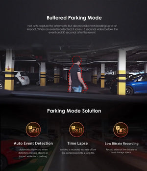 VIOFO A119 V3 2K Car Dash Camera With Parking Mode G Sensor Rota Lens - stepyours.com