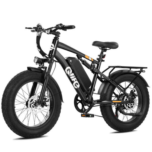 Qlife Fat Tire Ebike - Mile Range — product view 10