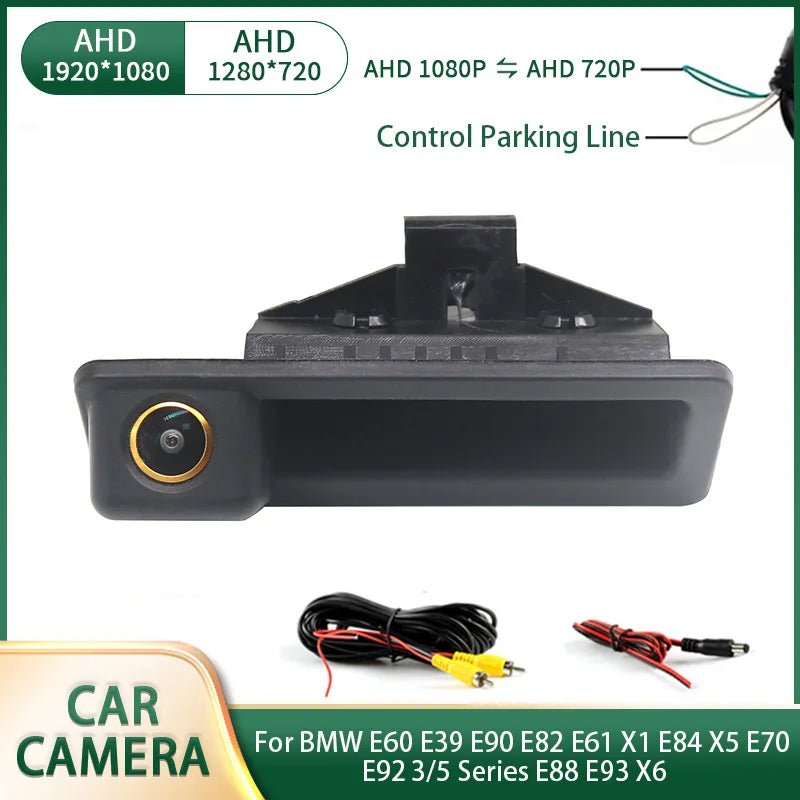 AHD 1080P Waterproof BMW Rear View Camera For E60 E39 E90 E82 X1 X5 X6 - stepyours.com