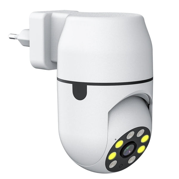 Tuya PTZ IP Camera - Auto Tracking And Color Night Vision Security Add Hooks - stepyours.com