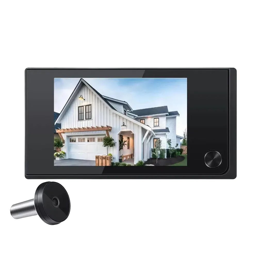 Awapow 3.5 Peephole Door Camera See Visitors 120Degree 2MP - stepyours.com