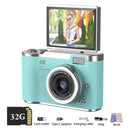 Amorus 1080P Selfie Camera With 180 Degree Flip Screen Beauty Filters 48MP - stepyours.com