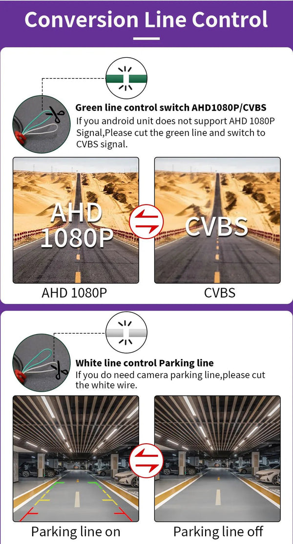 AHD 1080P Car Tailgate Handle Rear View Camera For VW Passat Golf Jetta Polo - stepyours.com