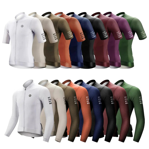 Breathable Unisex Cycling Jersey Fit — product view 1