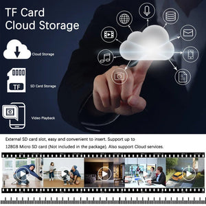 ANSVICAM Tuya Outdoor 4K IP Camera Dual Lens PTZ Auto Tracking Wireless - stepyours.com