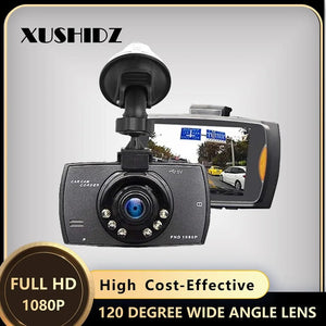 XUSHIDZ 1080P Dash Camera Car DVR Night Vision Loop Recording Q02 - stepyours.com