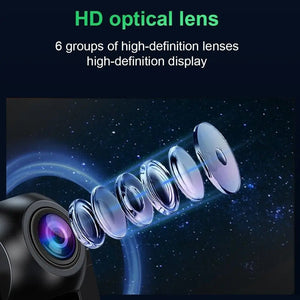 Waterproof HD Rear View Camera RCA Compatible Front And Rear Night Vision - stepyours.com