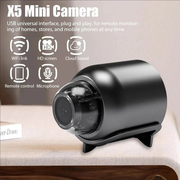1080P Mini Wireless Night Vision Portable Surveillance Camera Motion Detection - stepyours.com