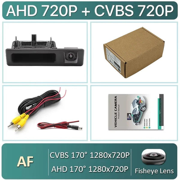 GreenYi 170 Degree 1080P HD AHD Night Vision Rear View Camera For BMW 3 Series - stepyours.com