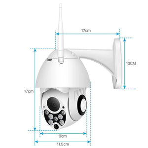 Abuntu YCC365 Plus PTZ WiFi Outdoor CCTV Camera 1080P Waterproof 4x Zoom - stepyours.com