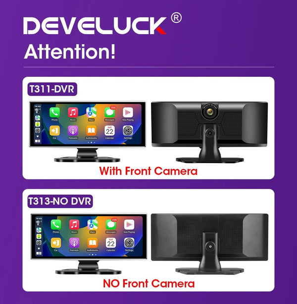 11.26 Inch Car DVR 4K Dash Cam Dual Lens Wireless CarPlay Android Auto Monitor - stepyours.com