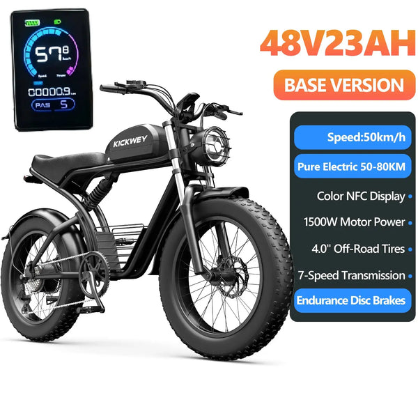 Electric Fat Tire Bike Adult — product view 7