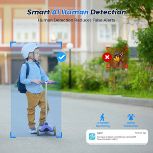 BESDER 10MP Dual - Lens Outdoor WiFi IP Camera - Auto - Tracking and Night Vision - stepyours.com