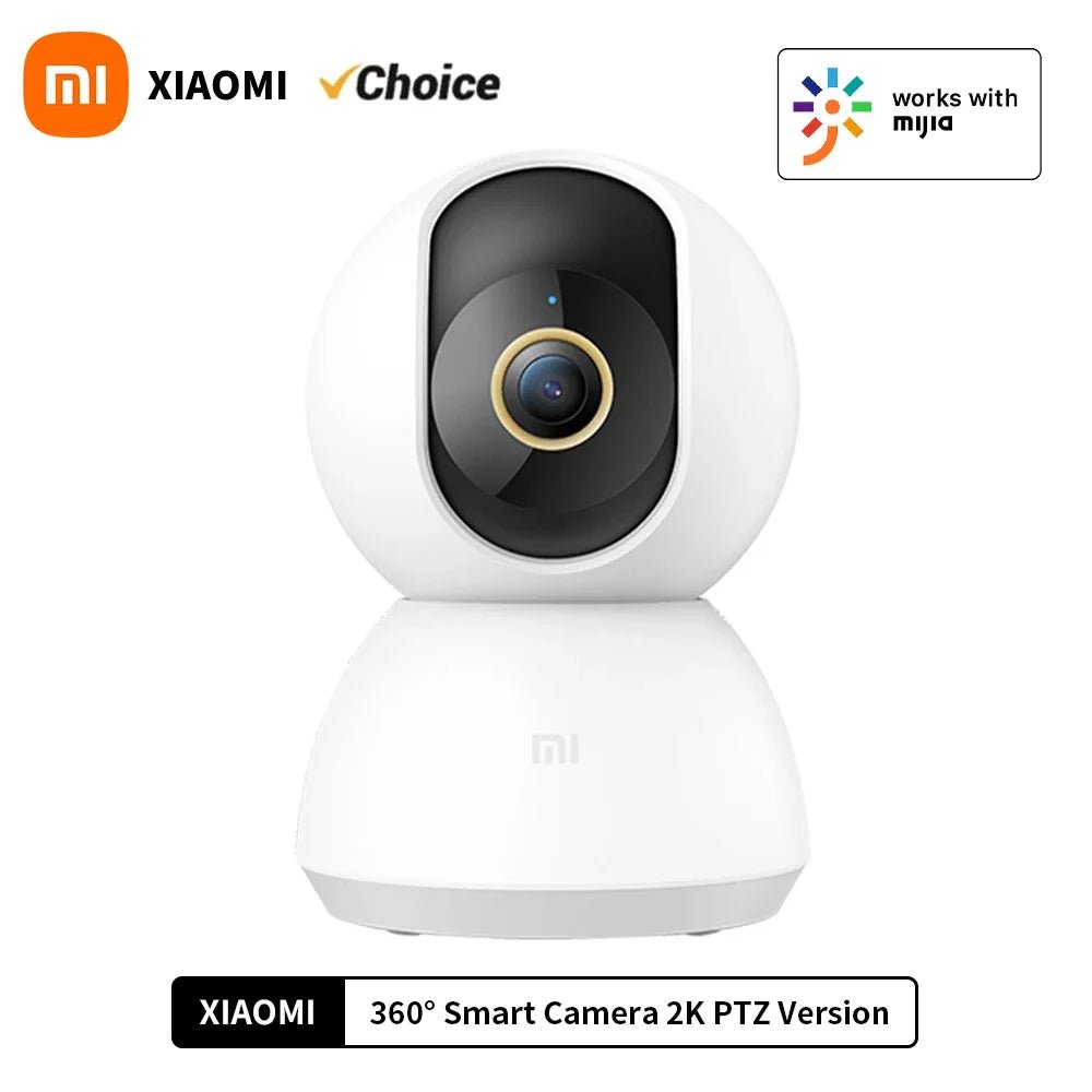 Xiaomi 360 Degree PTZ 2K AI Security Camera AI Human Detection Night Vision - stepyours.com