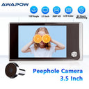 Awapow Wireless Door Peephole Camera 3.5 Inch Digital Door Viewer Doorbell 120° LCD Screen Monitor Home Security No Need WiFi by stepyours.com