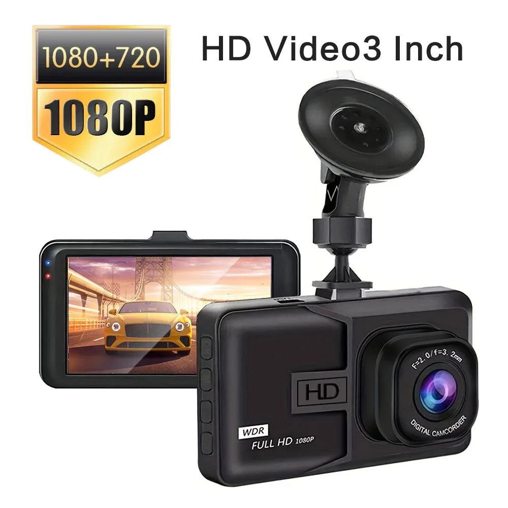 Xushidz 1080p HD Dash Camera With Loop Recording Night Vision Gsensor Parking - stepyours.com