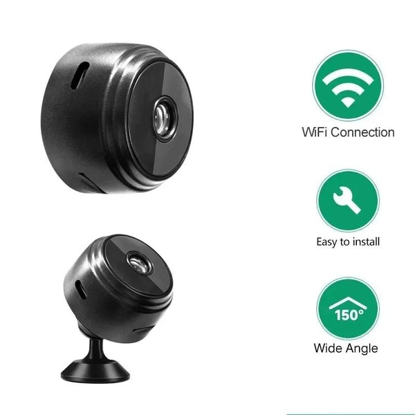 A9 HD WiFi Smart Surveillance Camera 1080P 1MP Home Security Wireless - stepyours.com